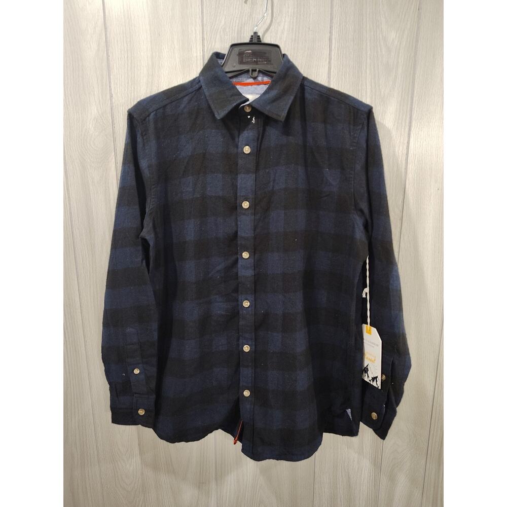 Hudson And Barrow Mountain Flannel Men's Size S Hiking Camping NWT Outdoors Farm
